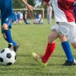 soccer playing