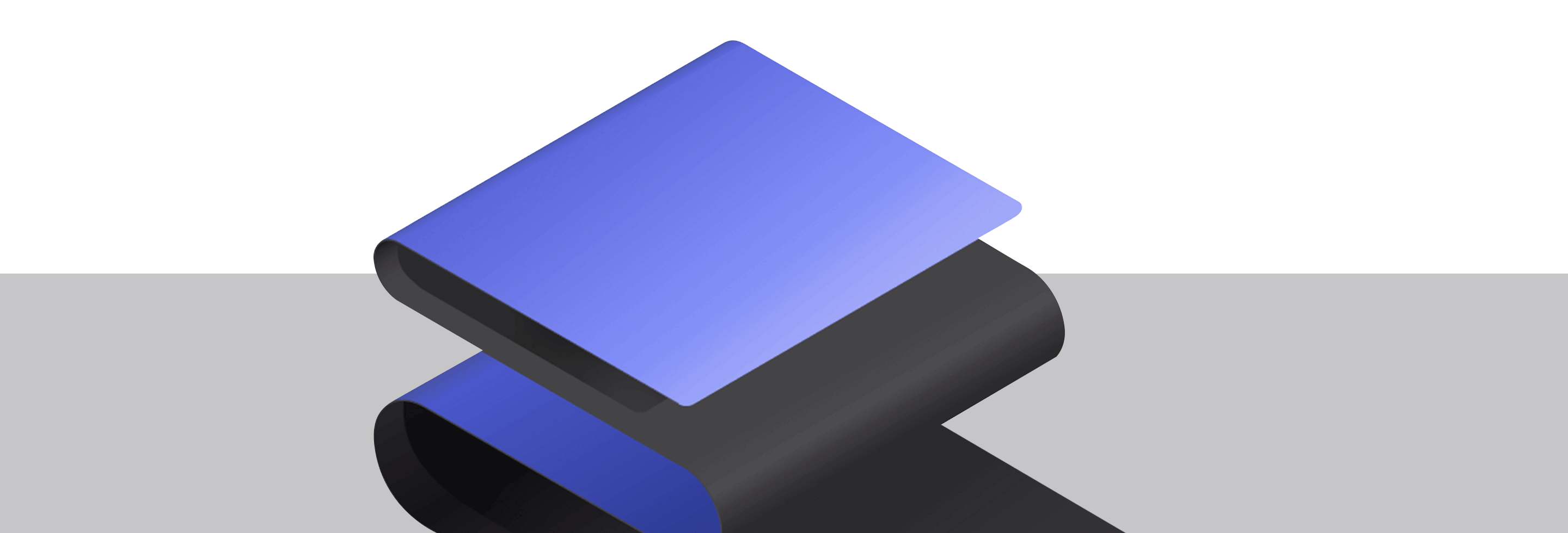 Black and blue illustration