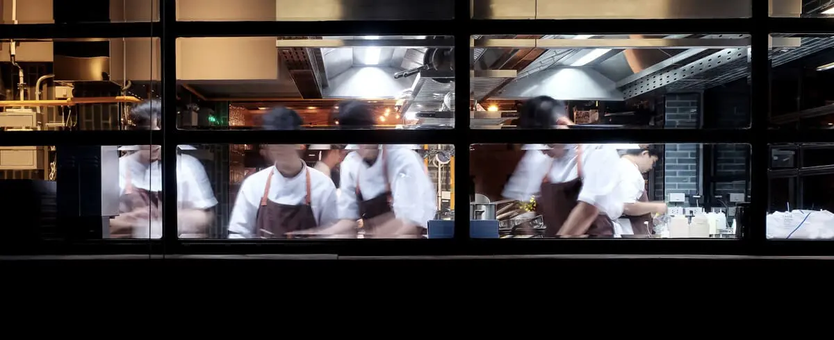 chefs in kitchen