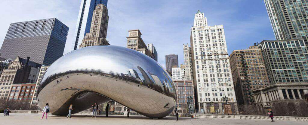 chicago bean cloudgate sculpture