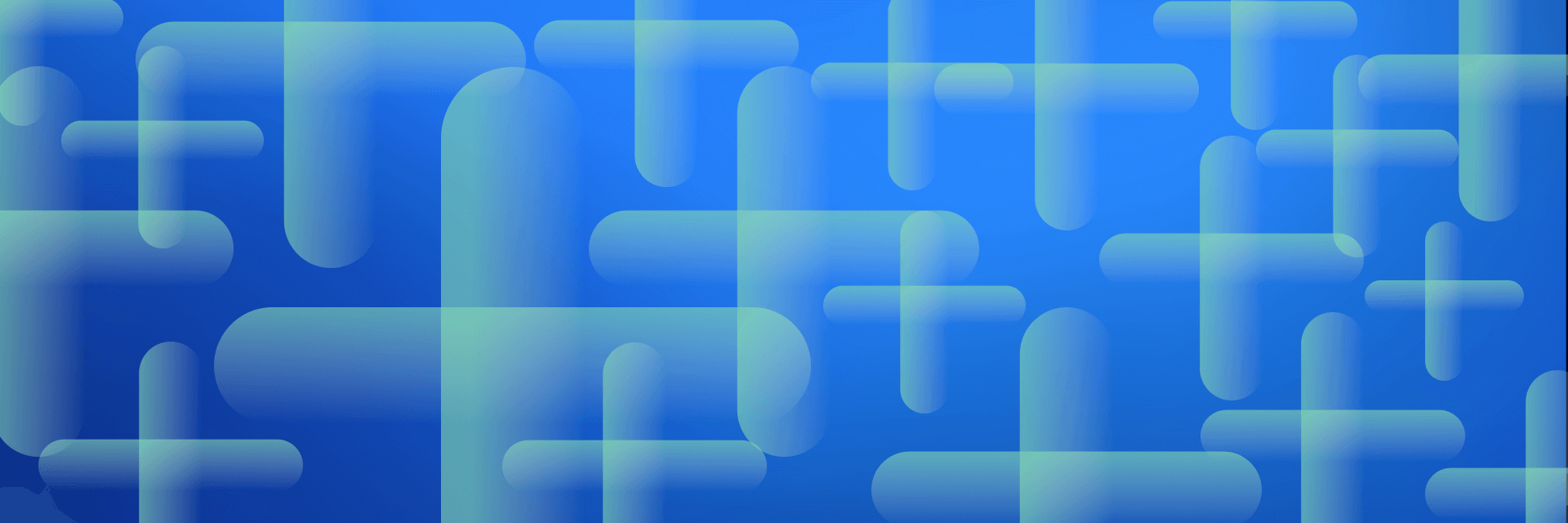 a blue background with a pattern of green lines